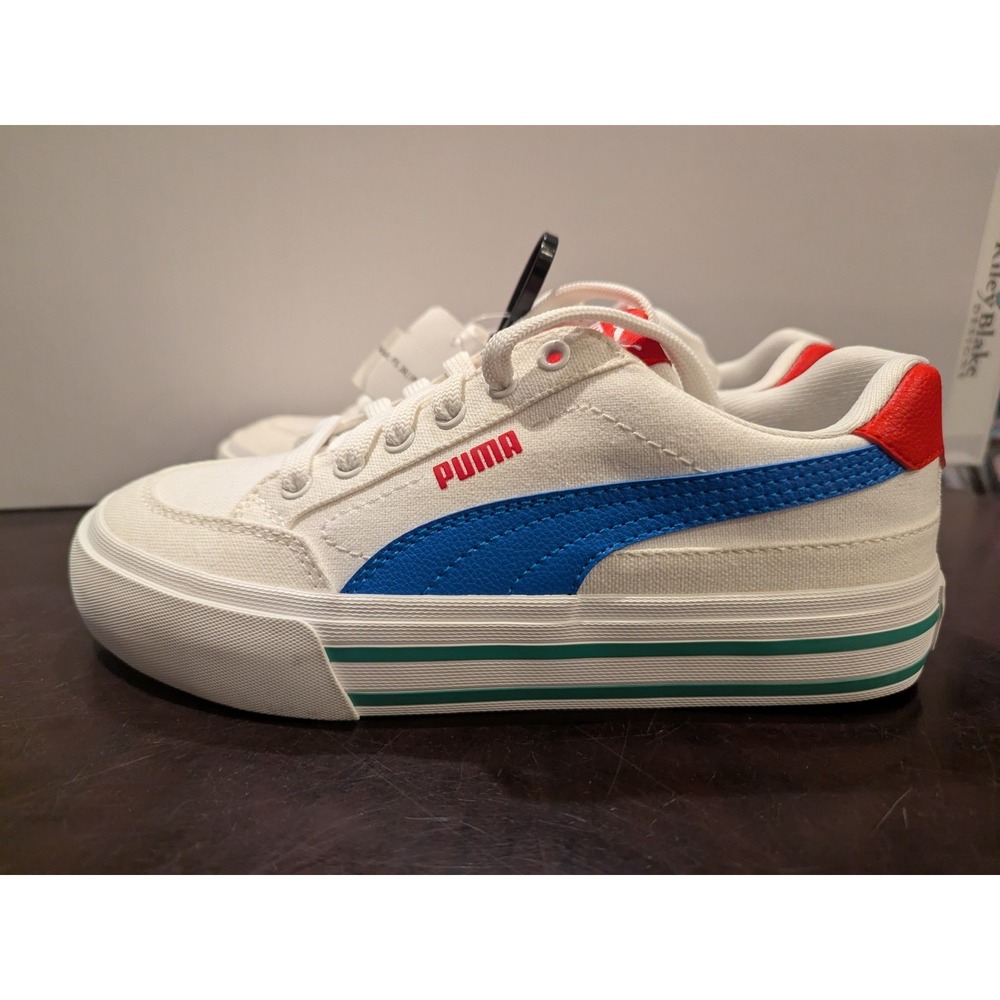 Children Unisex Shoes PUMA Kids Court Classic Vulc (Big Kid) US‎ Size 4 Youth